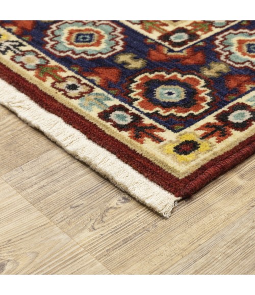 Oriental Weavers Area Rug Lilihan 1802W Red 5' 3" X  7' 6"