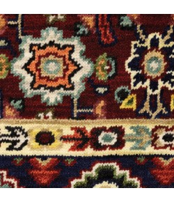 Oriental Weavers Lilihan 1802W Red/ Ivory Area Rug 5 ft. 3 in. X 7 ft. 6 in. Rectangle