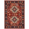 Oriental Weavers Lilihan 2061V Red/ Blue Area Rug 7 ft. 10 in. X 10 ft. 10 in. Rectangle