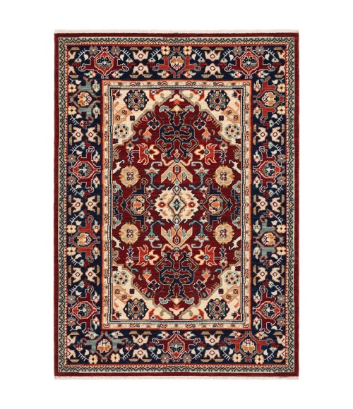 Lilihan Area Rug Oriental Weavers Area Rug Lilihan 2062R Red 2' X 3'