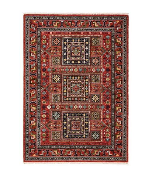 Lilihan Area Rug Oriental Weavers Area Rug Lilihan 002C6 Red 2' X 3'