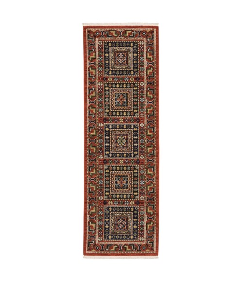 Lilihan Area Rug Oriental Weavers Area Rug Lilihan 002C6 Red 2' X 3'