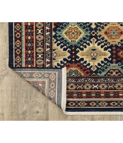 Oriental Weavers Lilihan Rug Oriental Weavers LILIHAN 3b Navy/Multi Rug 2'X3'