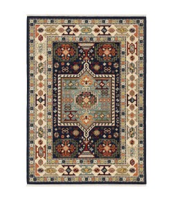 Oriental Weavers Lilihan 041H6 Blue/ Ivory Area Rug 2 ft. X 3 ft. Rectangle