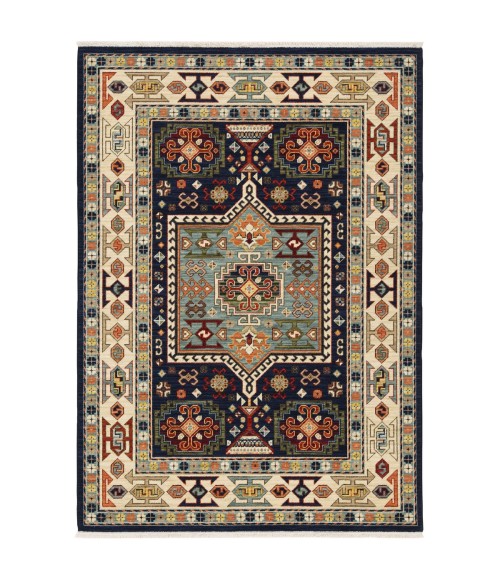 Oriental Weavers Area Rug Lilihan 041H6 Blue 2' X  3'