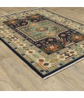 Oriental Weavers Area Rug Lilihan 041H6 Blue 2' X  3'
