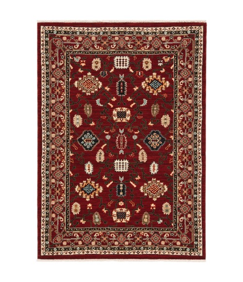 Oriental Weavers Area Rug Lilihan 043S6 Red 6' 7" X  9' 6"