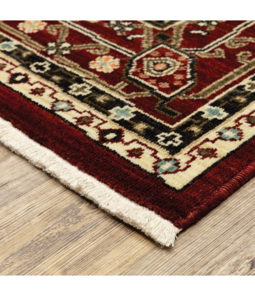 Oriental Weavers Area Rug Lilihan 043S6 Red 6' 7" X  9' 6"