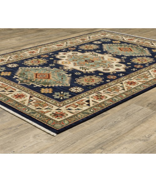 Oriental Weavers LILIHAN 532b Navy/Multi Rug 5'3X7'6