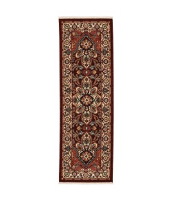 Oriental Weavers Lilihan 5502C Red/ Ivory Area Rug 2 ft. X 6 ft. Runner