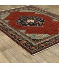 Lilihan Area Rug Oriental Weavers Area Rug Lilihan 5503M Red 3' 3" X 5'