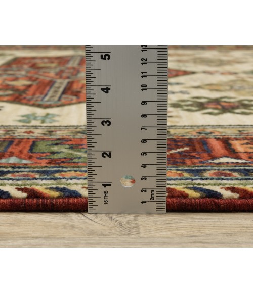Oriental Weavers LILIHAN 8022r Red/Multi Rug 6'7X9'6
