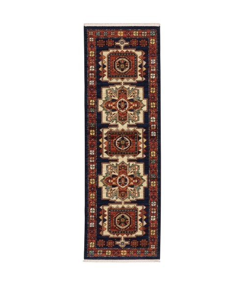 Oriental Weavers Area Rug Lilihan 090B6 Blue 5' 3" X  7' 6"