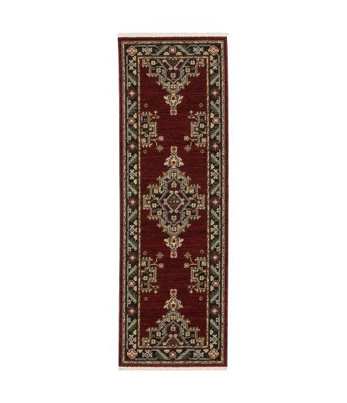 Oriental Weavers Area Rug Lilihan 092R6 Red 3' 3" X  5'