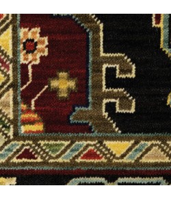 Oriental Weavers Lilihan 092R6 Red/ Black Area Rug 3 ft. 3 in. X 5 ft. Rectangle
