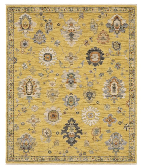 Oriental Weavers LUCCA 2863g Yellow/Multi Rug 2'X3'