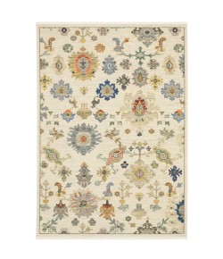 Oriental Weavers Lucca 5507W Ivory/ Multi Area Rug 2 ft. X 3 ft. Rectangle