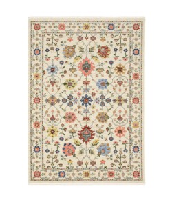 Oriental Weavers Lucca 093W1 Ivory/ Multi Area Rug 2 ft. X 6 ft. Runner