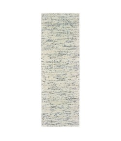 Oriental Weavers Lucent 45902 Ivory/ Stone Area Rug 2 ft. 6 in. X 8 ft. Runner