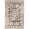 Oriental Weavers Maharaja 1803X Charcoal/ Blue Area Rug 6 ft. 7 in. X 9 ft. 6 in. Rectangle