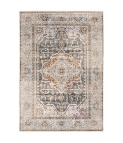 Oriental Weavers Maharaja 1803X Charcoal/ Blue Area Rug 6 ft. 7 in. X 9 ft. 6 in. Rectangle