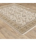 Oriental Weavers Area Rug Maharaja 001J1 Ivory 9'10" X 12'10"