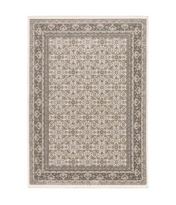 Oriental Weavers Maharaja 2061N Ivory/ Charcoal Area Rug 9 ft. 10 in. X 12 ft. 10 in. Rectangle