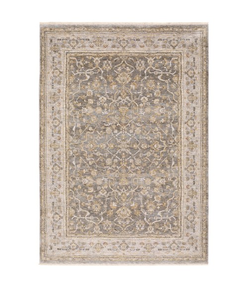 Oriental Weavers Area Rug Maharaja 040M1 Grey 5' 3" X  7' 6"