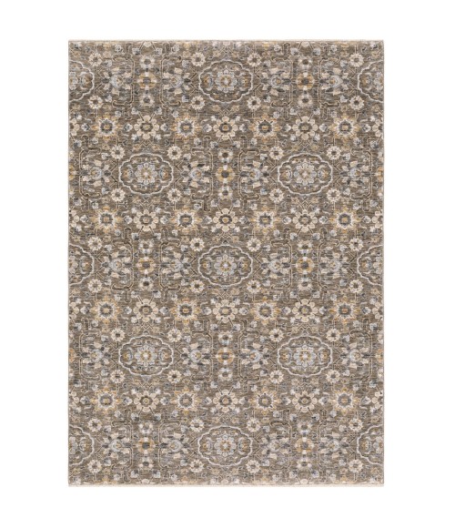 Maharaja Area Rug Oriental Weavers Area Rug Maharaja 532D1 Grey 3' 3" X 5'