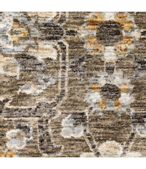 Maharaja Area Rug Oriental Weavers Area Rug Maharaja 532D1 Grey 3' 3" X 5'