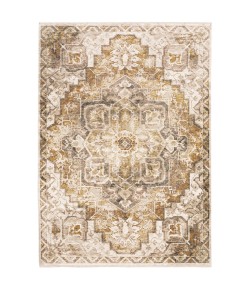 Oriental Weavers Maharaja 661C1 Gold/ Brown Area Rug 6 ft. 7 in. X 9 ft. 6 in. Rectangle