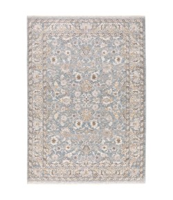 Oriental Weavers Maharaja 070E1 Blue/ Ivory Area Rug 6 ft. 7 in. X 9 ft. 6 in. Rectangle