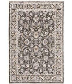 Oriental Weavers Maharaja 070N1 Charcoal/ Ivory Area Rug 2 ft. X 3 ft. Rectangle