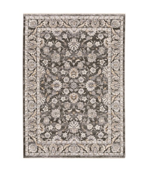 Oriental Weavers Area Rug Maharaja 070N1 Charcoal 6' 7" X  9' 6"