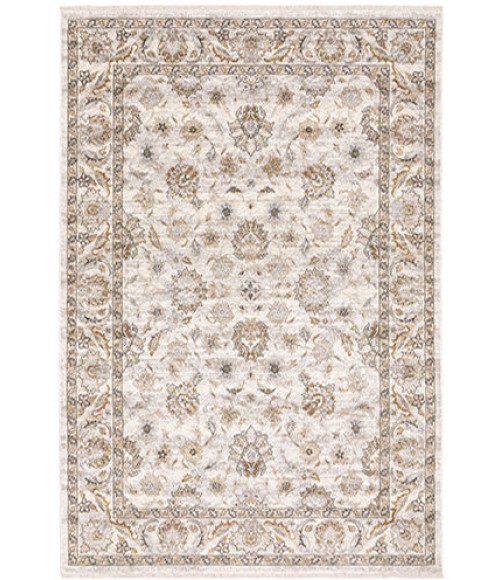 Oriental Weavers Area Rug Maharaja 070W1 Ivory 3' 3" X  5'