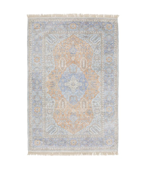 Oriental Weavers Area Rug Malabar 45301 Blue 8' X 10'