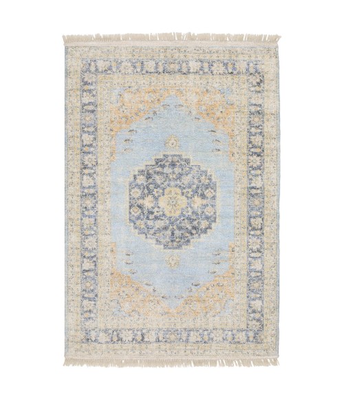 Oriental Weavers Area Rug Malabar 45306 Blue 8' X 10'