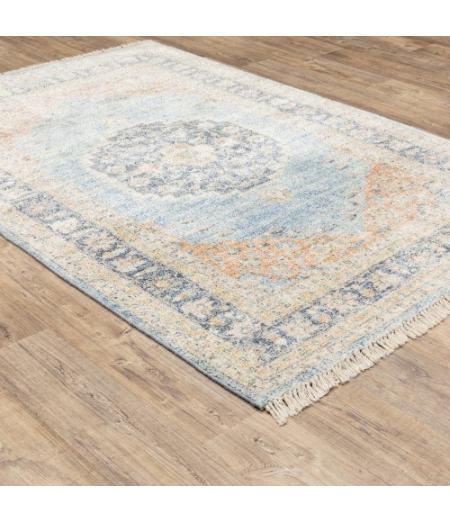 Oriental Weavers Area Rug Malabar 45306 Blue 8' X 10'