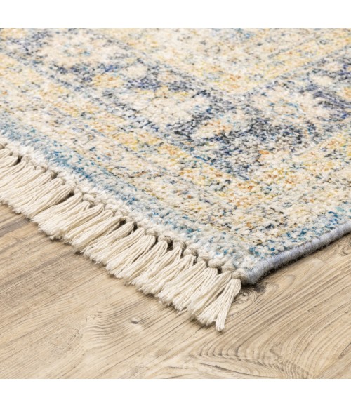 Oriental Weavers Area Rug Malabar 45306 Blue 8' X 10'