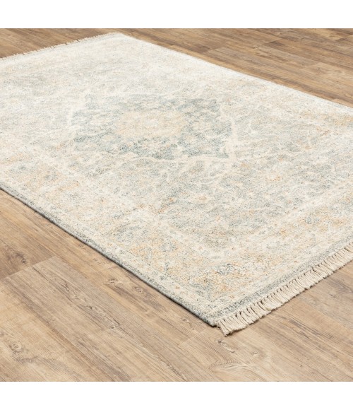Oriental Weavers Area Rug Malabar 45307 Grey 8' X 10'