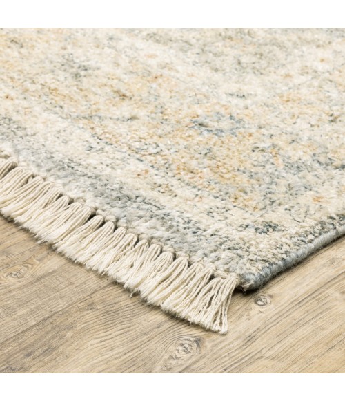 Oriental Weavers Area Rug Malabar 45307 Grey 8' X 10'