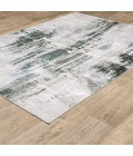 Oriental Weavers Area Rug Malibu MAL03 Grey 5' X  7'