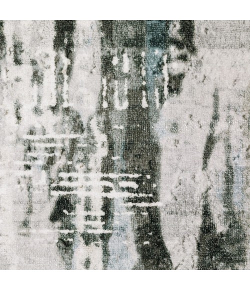 Oriental Weavers Area Rug Malibu MAL03 Grey 5' X  7'