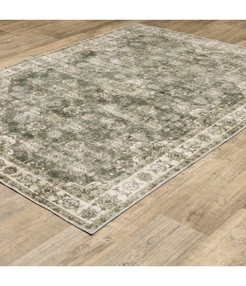 Oriental Weavers Area Rug Malibu MAL04 Blue 5' X  7'