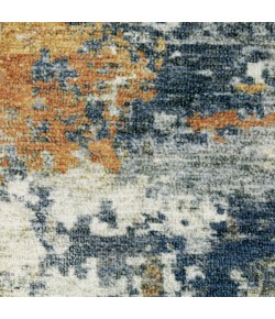 Oriental Weavers Malibu Mal05 Blue/ Gold Area Rug 5 ft. X 7 ft. Rectangle