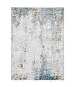 Oriental Weavers Malibu Mal06 Ivory/ Blue Area Rug 3 ft. 6 in. X 5 ft. 6 in. Rectangle