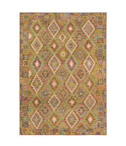 Oriental Weavers Malibu Mal07 Gold/ Multi Area Rug 5 ft. X 7 ft. Rectangle
