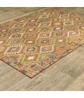 Oriental Weavers Area Rug Malibu MAL07 Gold 5' X  7'