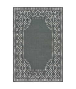 Oriental Weavers Marina 1247X Grey/ Ivory Area Rug 1 ft. 9 in. X 3 ft. 9 in. Rectangle