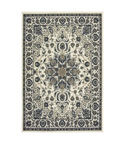 Oriental Weavers Marina 1248W Ivory/ Navy Area Rug 1 ft. 9 in. X 3 ft. 9 in. Rectangle